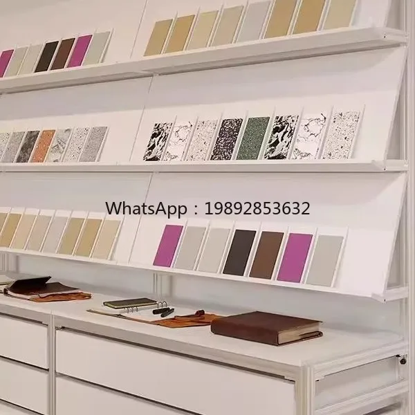 LYY Ocean Board Display Cabinet Aluminum Profile Exhibition Bookshelf Simple Light Luxury Storage Rack Display Rack Drawer