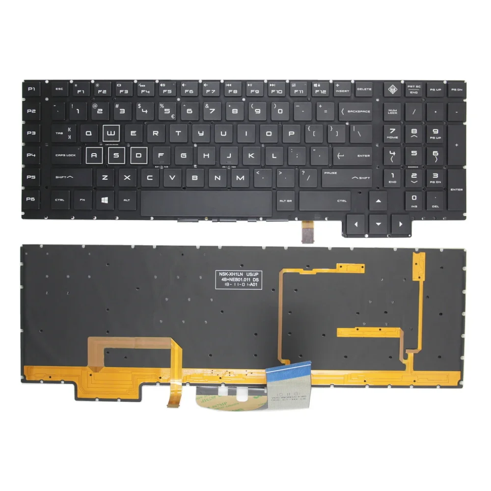 

New For HP Omen 15-CE 15-CE000 15-CE026TX 15-CE005TX 15-CE006TX 15-CE001TX 15-CE002TX US Keyboard With Backlit 15.6"