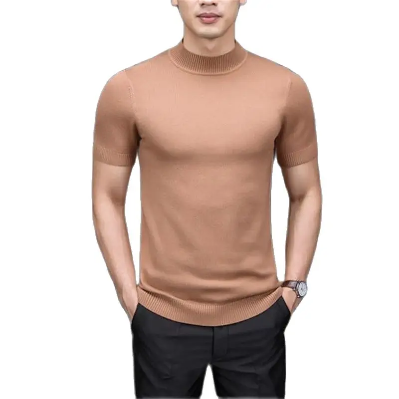 

Summer Pullover Mens Chandail Hot Sale Sweaters Wool Male Turtleneck Streetwear Sweater Knitwear Man Jumpers Autumn Hedging