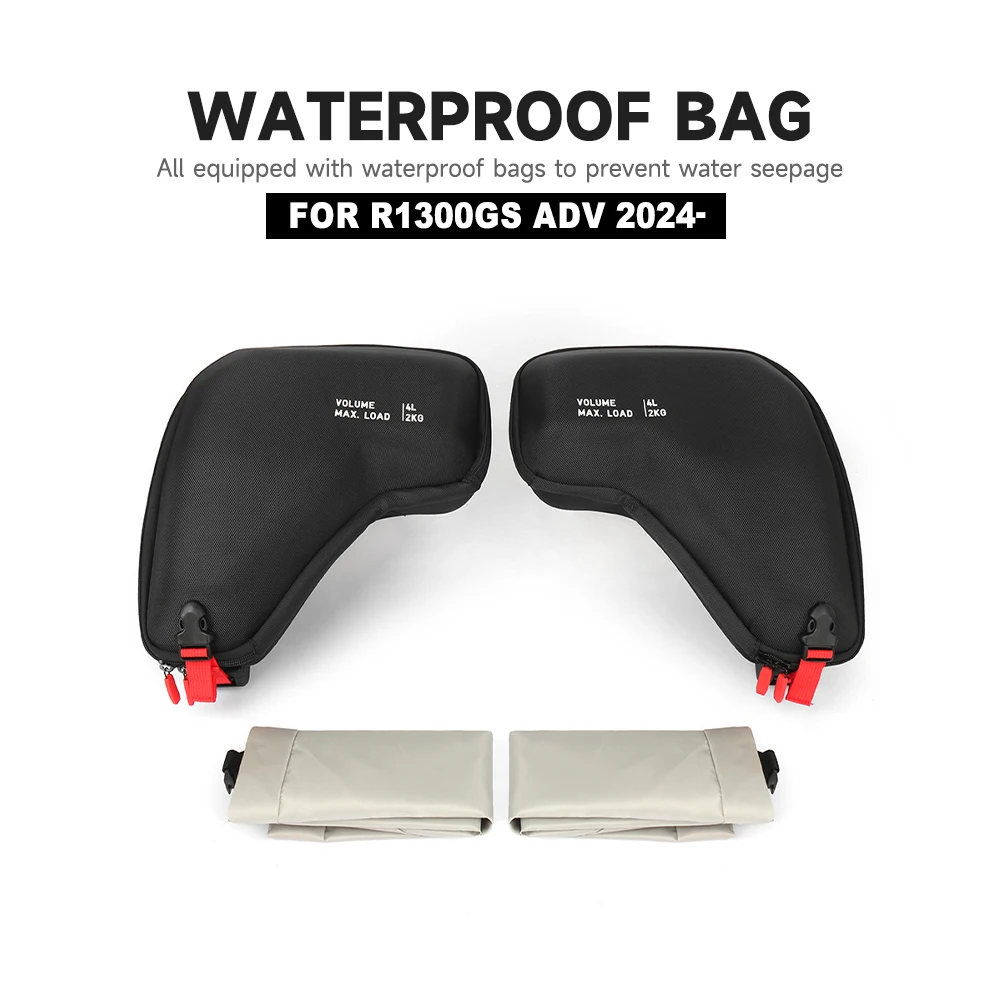 

R1300GS Adventure Motorcycle Fairing Left Right Radiator Cowl Bags Waterproof For BMW R 1300 GS ADV R1300GSA 2024- Accessories