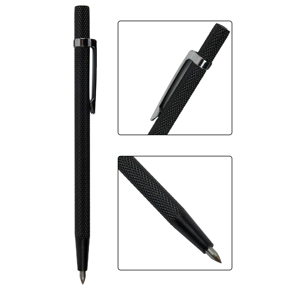 Practical Replaceable High Quality Brand New Garden Home Tile Cutting Pen Tool Glass High Precision Marker Pen Black Carbide