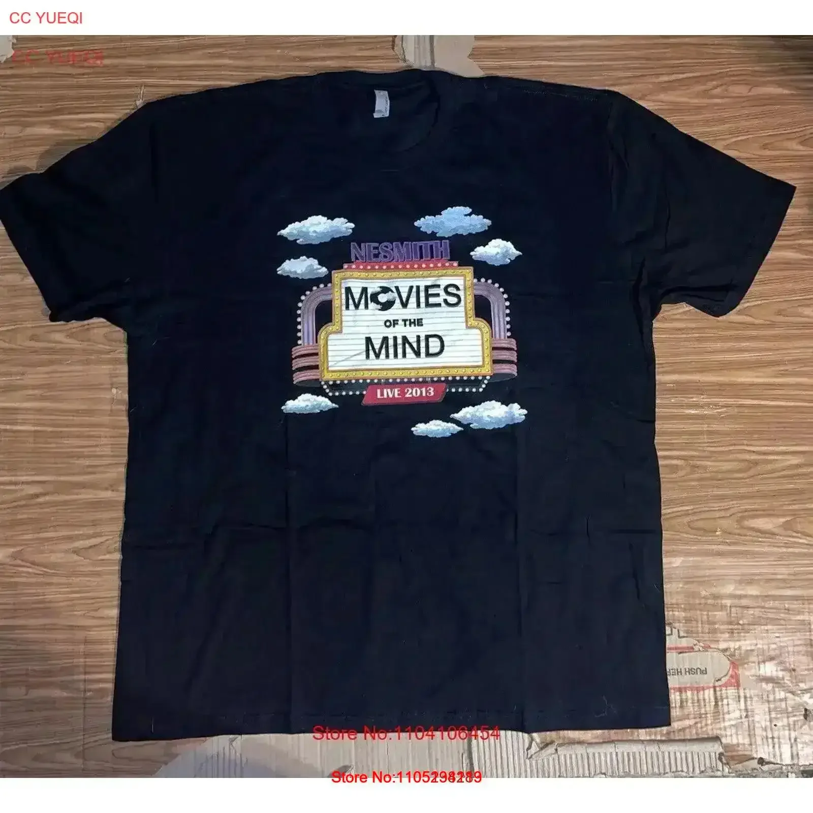 VTG RARE Michael Nesmith Monkees Movies Of The Mind 2013 Concert T Shirt 2XL vintage Washed Stylish Soft Comfortable Breathable