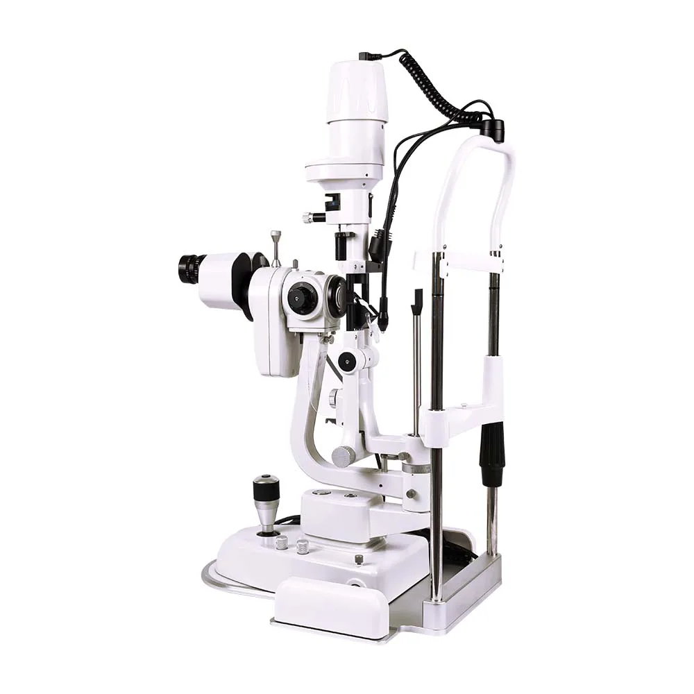 FSL-5C Digital CCD Slit Lamp Microscope with Portable Handheld Design for Human and Veterinary Ophthalmic Use