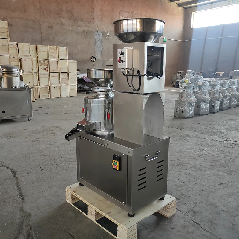 التجارية الصغيرة المنزلية مطعم الفول السوداني السمسم بذور اللوز زبدة ماكينة #3