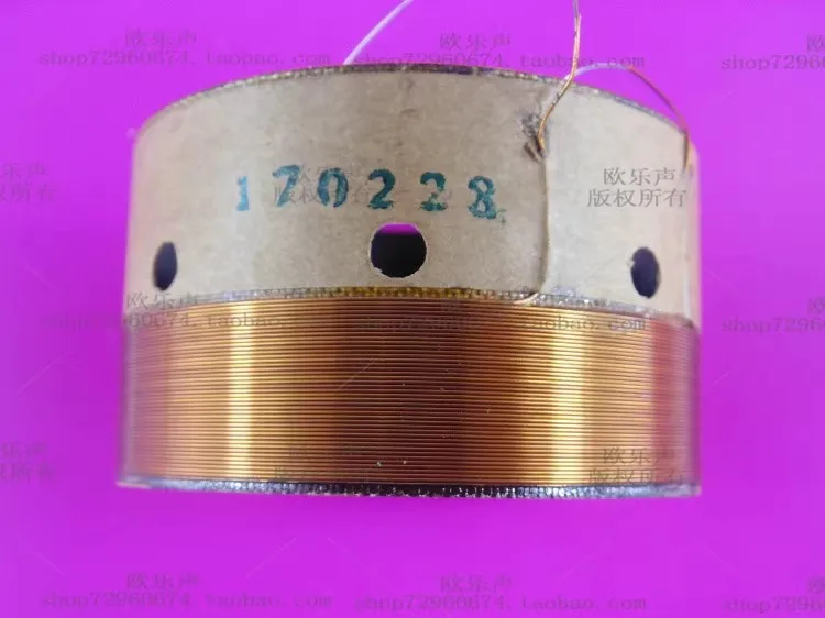 

GHXAMP For B&C 12NDL76-8 Bass Voice Coil Replacement 76.2mm Professional Manufacturing with Original Materials 1piece