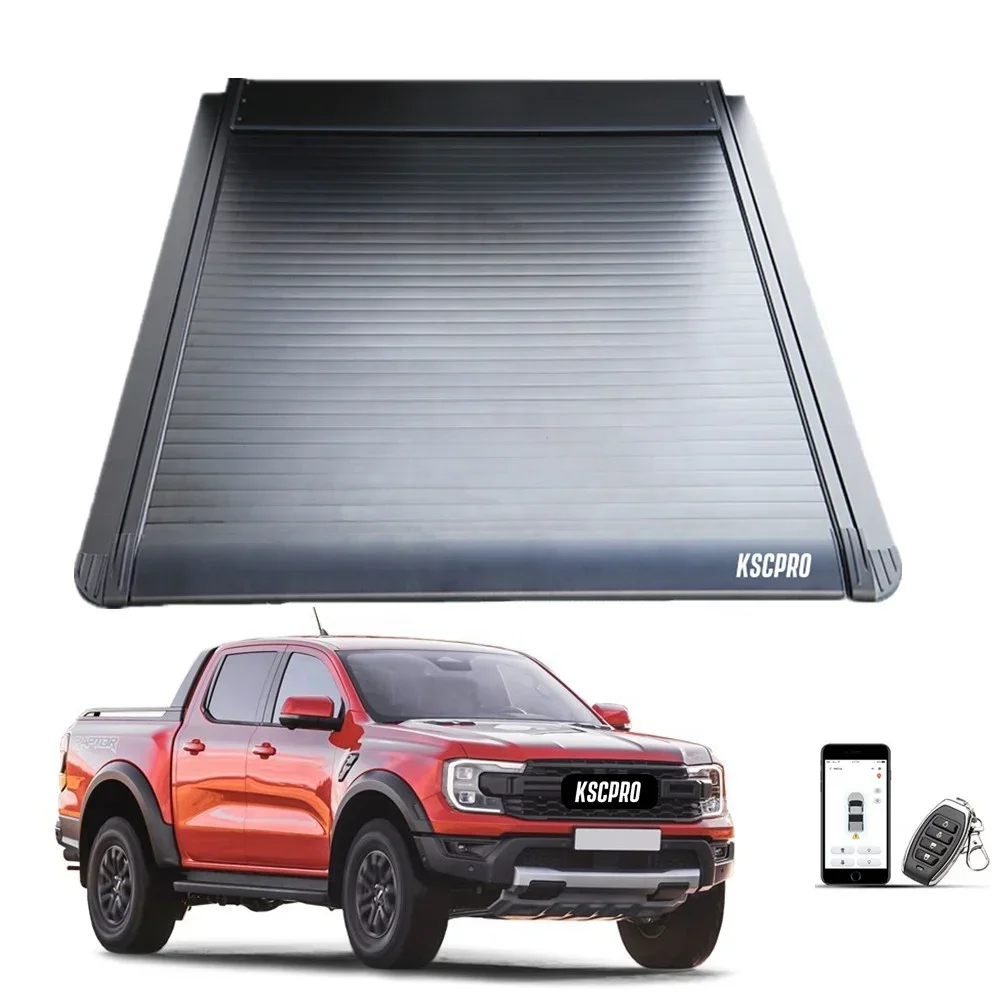 

KSCAUTO UTE Roller Shutter Electric Roller Lid For 2012-2021 Ford Ranger