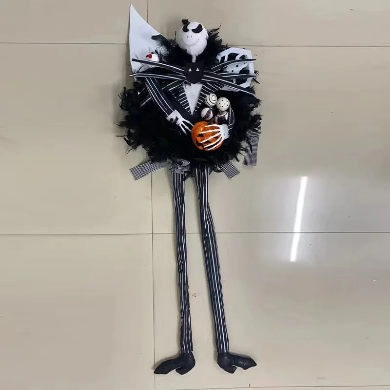 90Cm Disney De Nightmare Before Christmas Model Poppen Beeldjes Pompoen Koning Jack Skellington Ornamenten Halloween Pasen Speelgoed