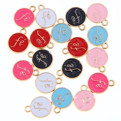 50Pcs āļāļĨāļēāļŠāļŠāļīāļāđāļāļĨāļ·āļāļāļŠāļĩāļŠāļąāļ Faith In God āļŠāđāļāļāļāļĩāđ Charm āļĻāļēāļŠāļāļēāļāļĨāļēāļŠāļŠāļīāļāļŠāļĢāđāļāļĒāļāļāļāļĩāđ DLY āđāļāļĢāļ·āđāļāļāļāļĢāļ°āļāļąāļ
