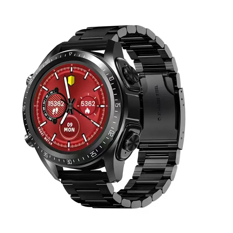 

2022 Men Smart Watch TWS Bluetooth Headset 2 in 1 Heart Rate Blood Pressure Sleep Monitor Sports Fitness Tracker Women Bracelet