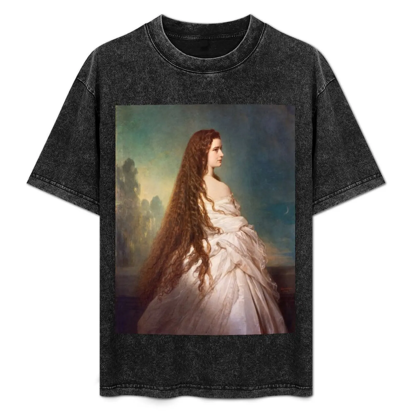 

Empress Sisi Elisabeth of Austria (1865) - Franz Xaver Winterhalter T-Shirt Big and Tall Loose Fit T-Shirt