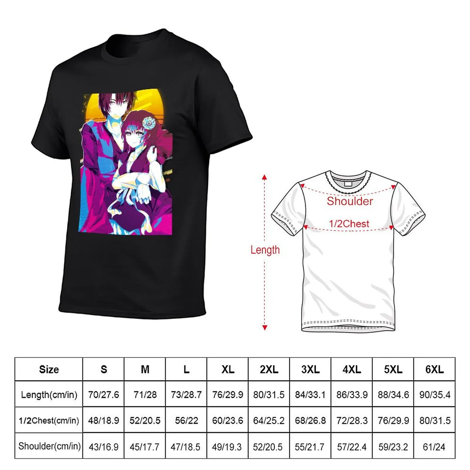 Yona of the Dawn T-Shirt anime clothes Short sleeve tee designer t shirt men