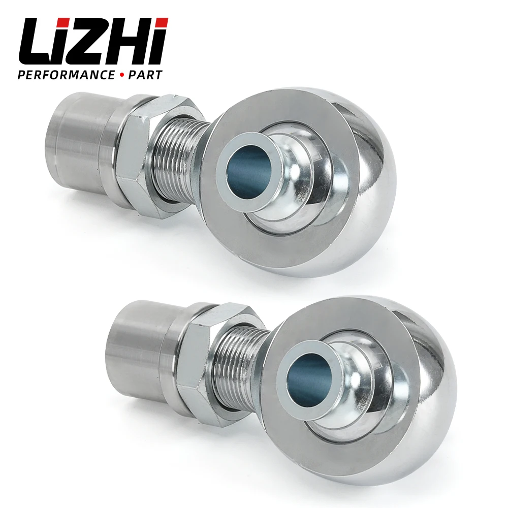 2 قطعة 1.25 ''هيم المشتركة قضيب نهاية عدة اليد اليسرى واليمنى الموضوع 1 1/4'' المفاصل المعالجة الحرارية كرومولي مع محول أنبوب دائري #1