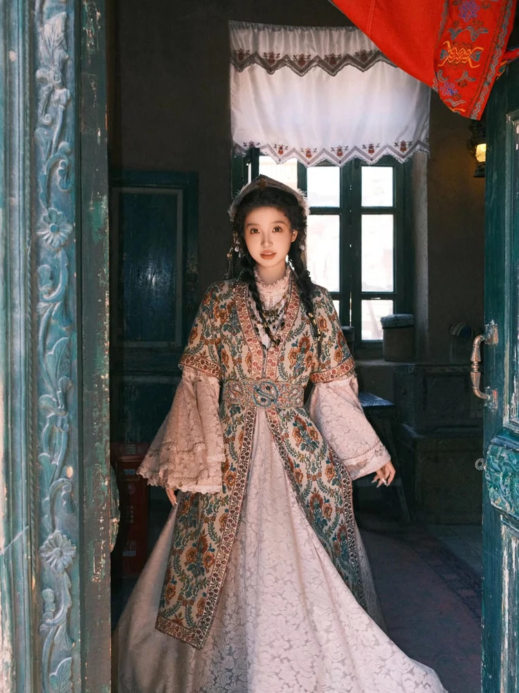 Princess Style Ethnic Minority - đánh giá và giá Summer Clothing Girl