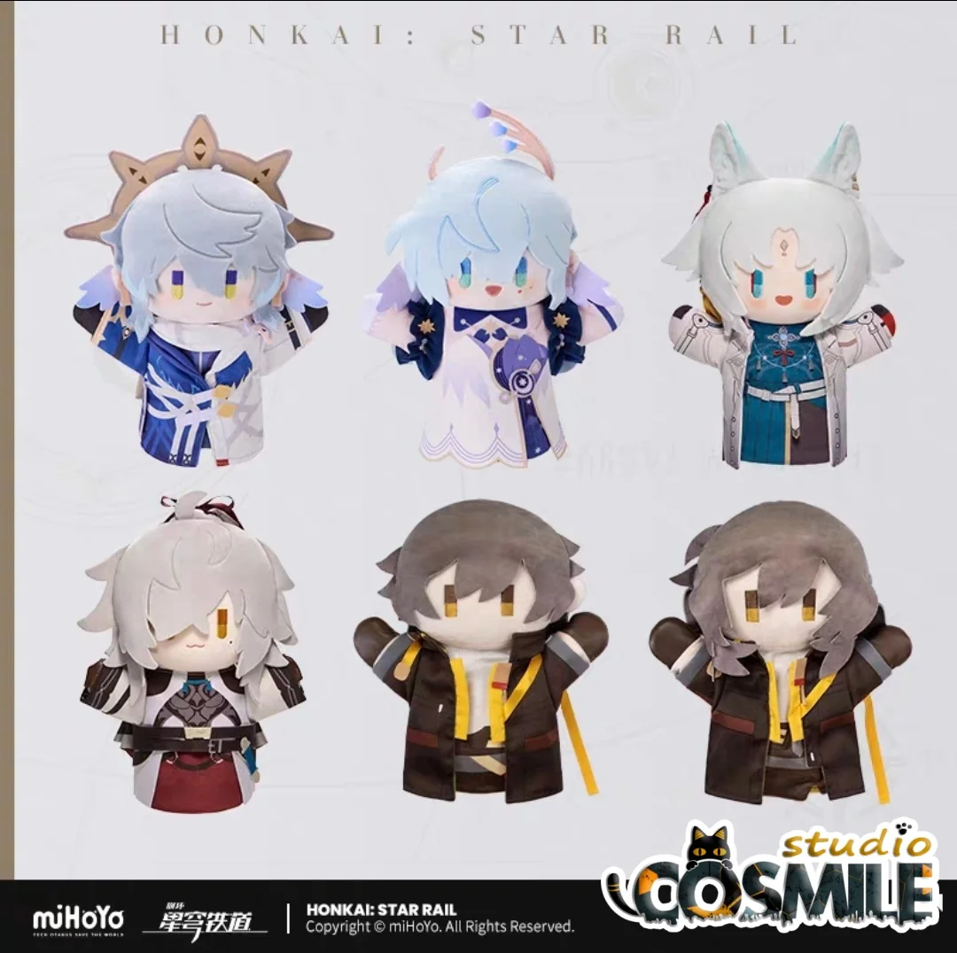

Официальный Honkai: Star Rail Trailblazer Stelle Caelus Herta Jing Yuan Feixiao Sunday Robin Toy Плюшевая кукла Ручные куклы Кукла