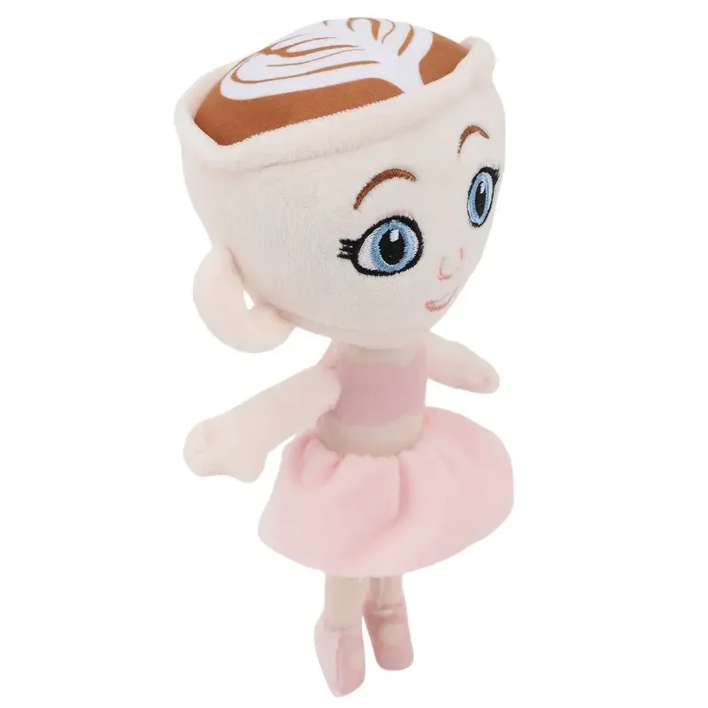 KUKUShining Peluche Tung Tung Sahur – 2 Unidades: Bailarina Capuchina Italiana, 37 Cm Y 30 Cm, Relleno De Algodón PP