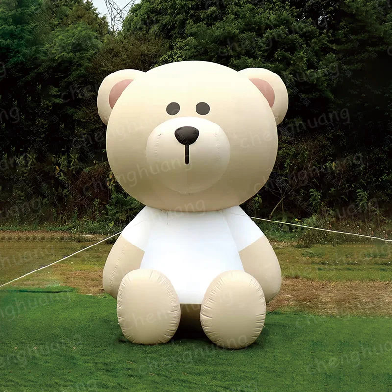 

Inflatable bear, animal-based air model with blower, outdoor square and park decoration prop