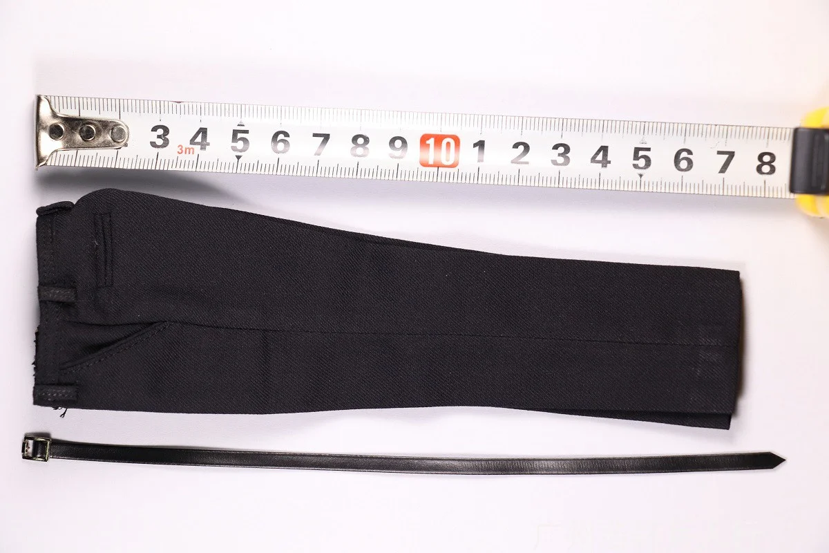 1/6   Male  Long Suit Pants Model Clothing Grey  Black  For 12 Inch  Normal / Strong Muscle Figure Body  Doll Model Toys