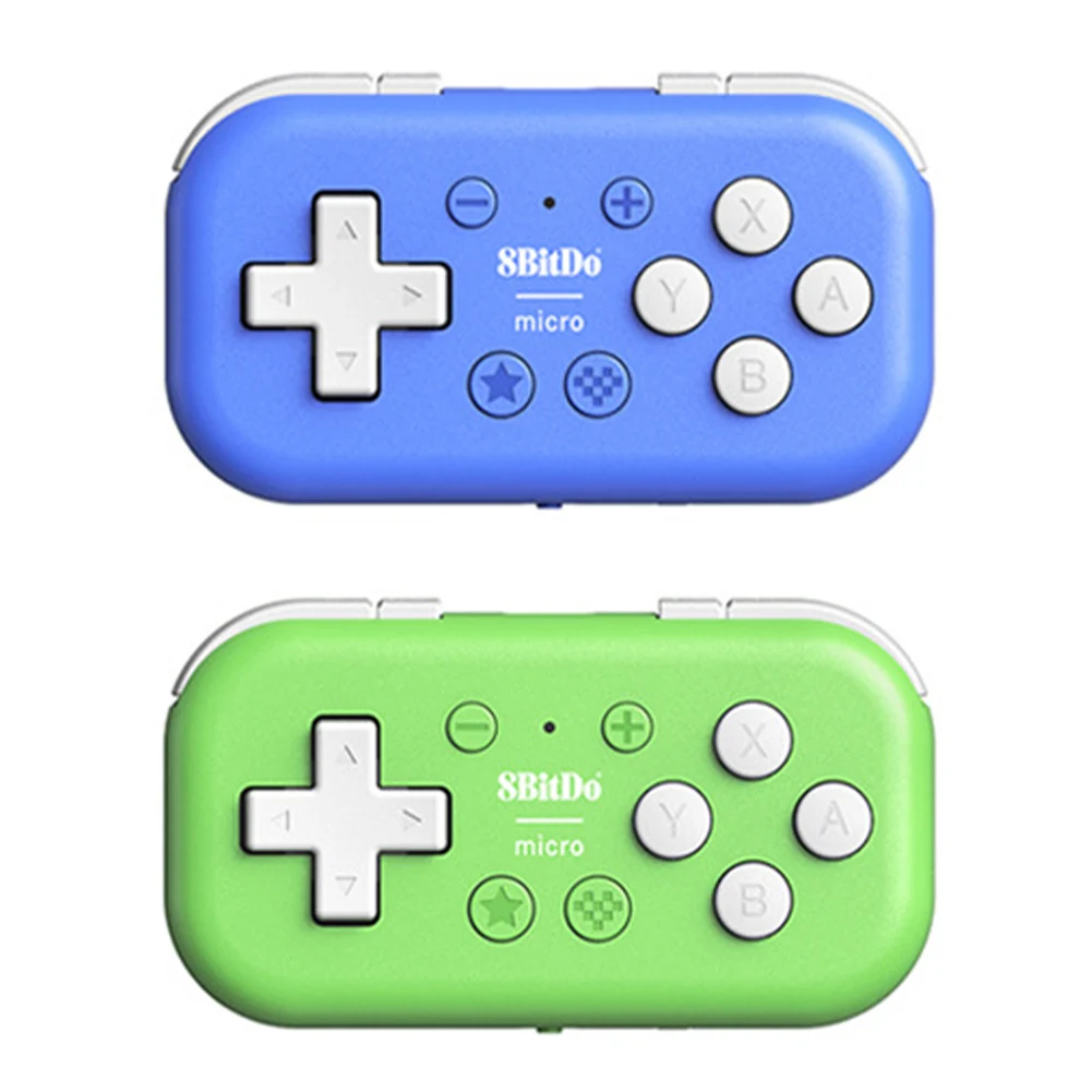 8Bitdo Micro Gamepad Bluetooth-compatible Pocket Controller Designed for 2D Games Handheld Console for Mac OS/Android/PC