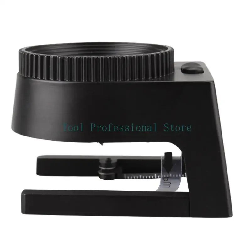 57QF 20X Lupa lupa para W/ 3 LED Light Desktop Metal Eye Lupe Escala