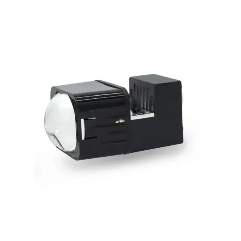 

Uxiliary Headlight Fog Light Car Motorcycle Light High Beam Projector Lens Matrix LED for 1pc LED Lens 6500LM Bi-led