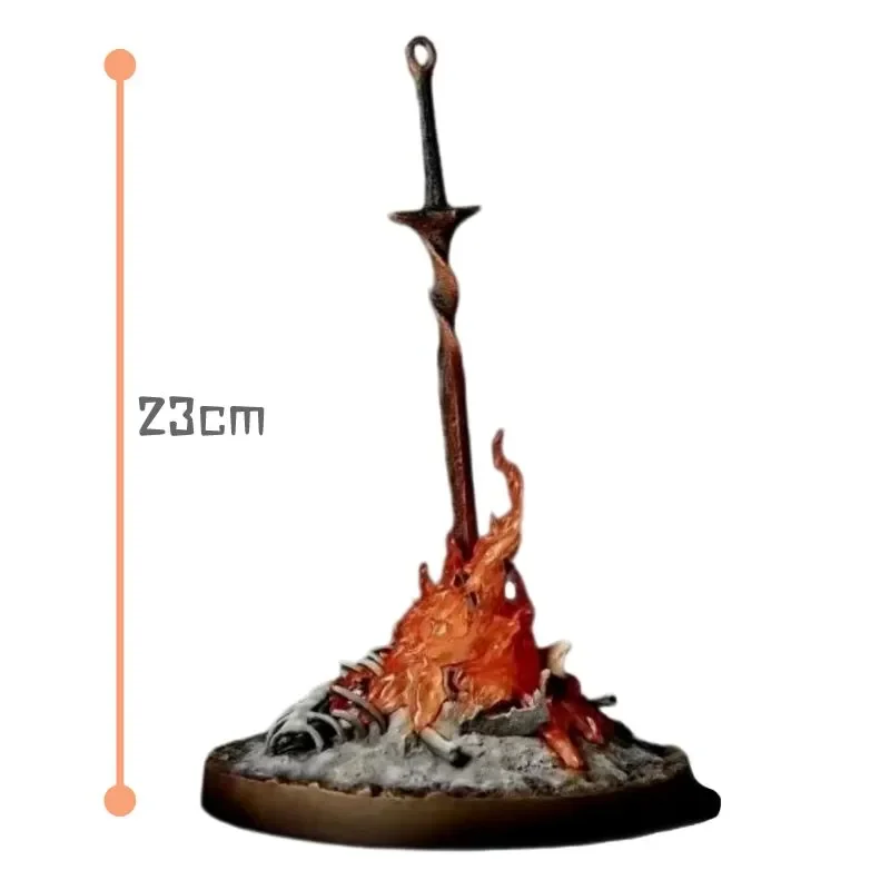 

Dark Souls Bonfire Led Light Action Figure Model Toys Bookshelf Ornament Creative Present For Friends