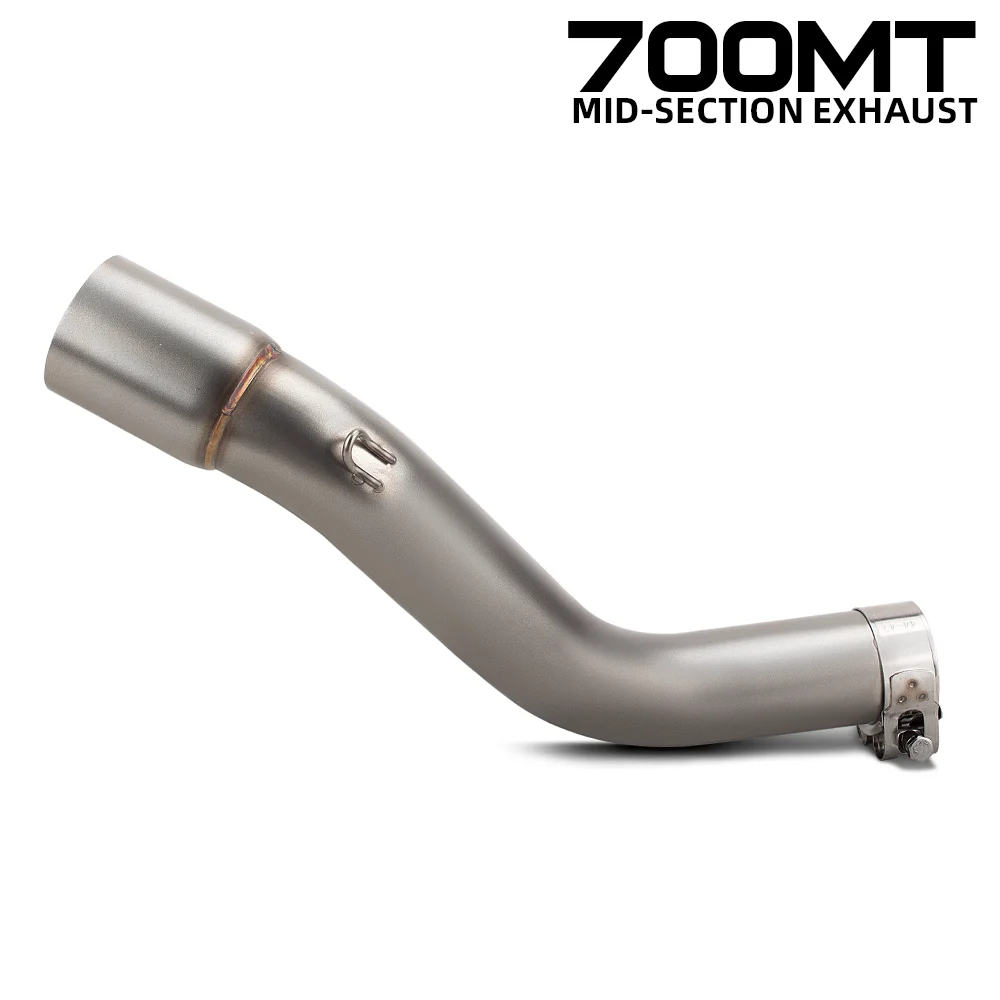 For CFMOTO Ibex700 700MT Ibex 700 MT Motorcycle Exhaust Accessory Adventure Motorbike 51MM Interface Adapter Kit Mid Line Pipe
