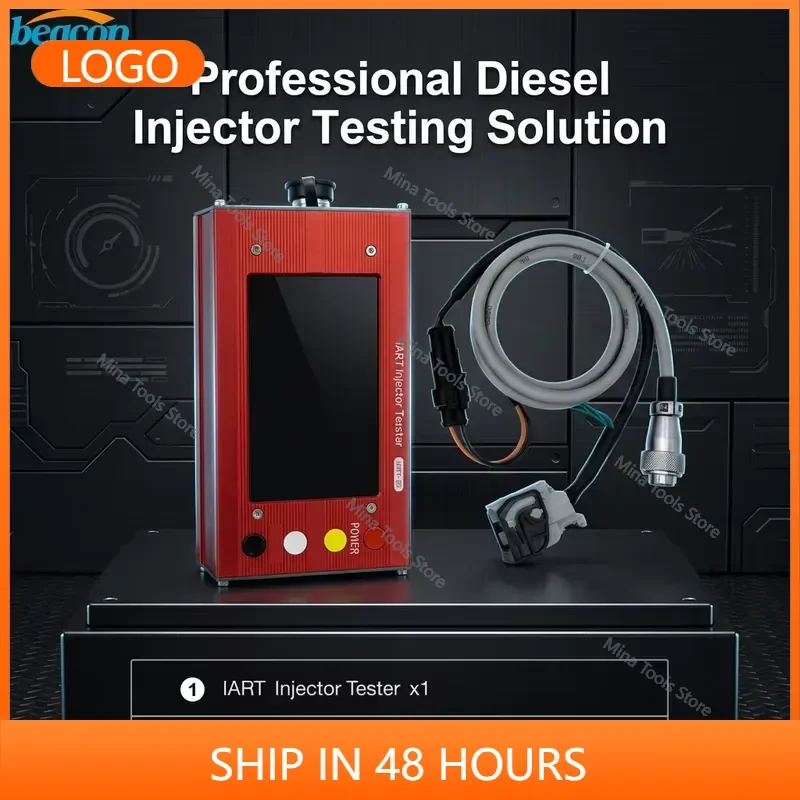 IART02 I-ART Injector Diagnostic Tool Fuel Injector Tester for Resistance Inductance Pressure and Temperature