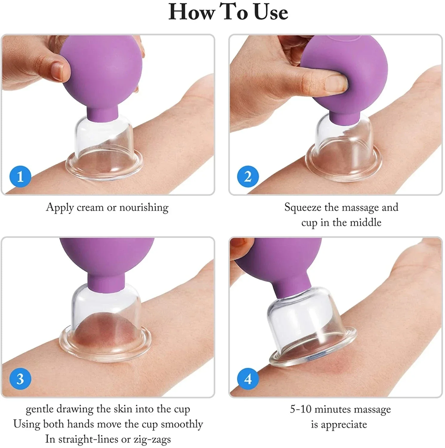 Vacuum Cupping Glass Jar Cellulite Massager For Face Acupuncture Hijama Suction Cup Slimming Fat Burning Health Care Face Sucker