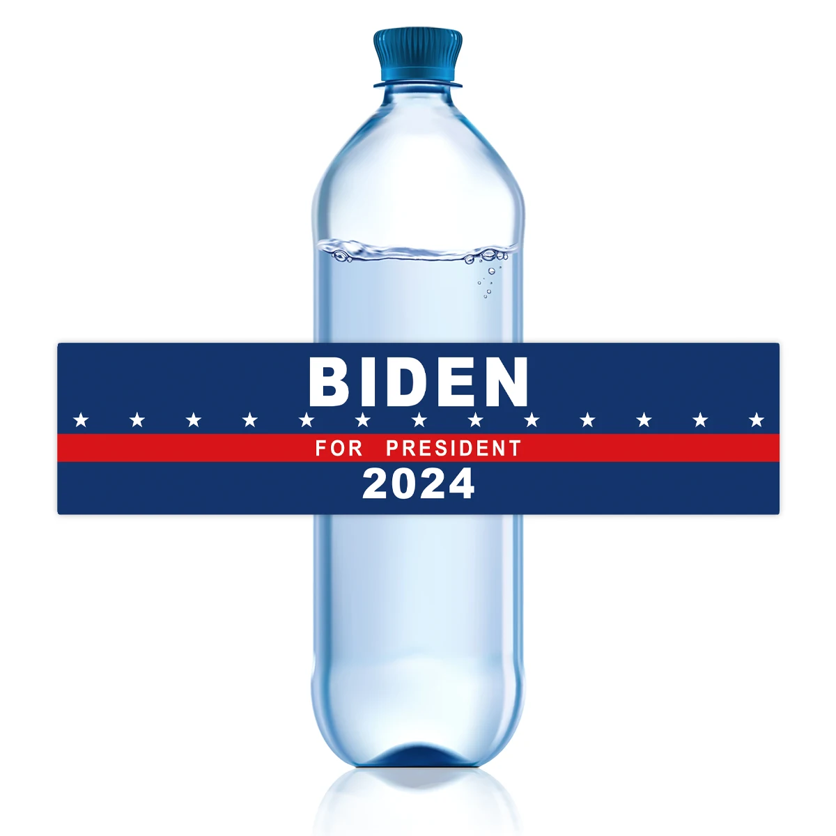 

20PCS Biden Personalized Water Bottle Labels,Water Bottle Label Birthday Party Wrappers,Biden Decoration Stickers,Bottle Sticker