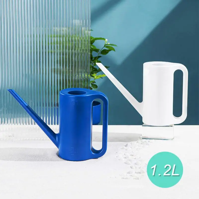 Plastic Long Mouth Watering Cans 1.2/1.5L Large Capacity Garden Watering Pot Plants Flower Potted Watering Tools Garden Supplies