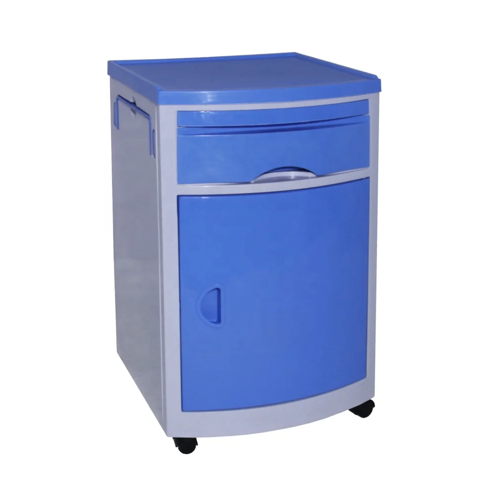 

Bedside Cabinet ABS Medical Equipment Hospital Clinic Patient Bedside Cabinet Storage Drawer