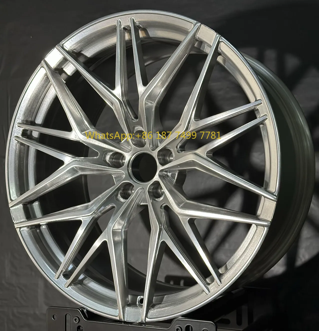 17 18 19 20 22 بوصة 5 ثقوب كروم نحى عجلات سيارة الركاب الحافات 5x120 5x1143 عجلات سبائك الألومنيوم مزورة للطراز Y X