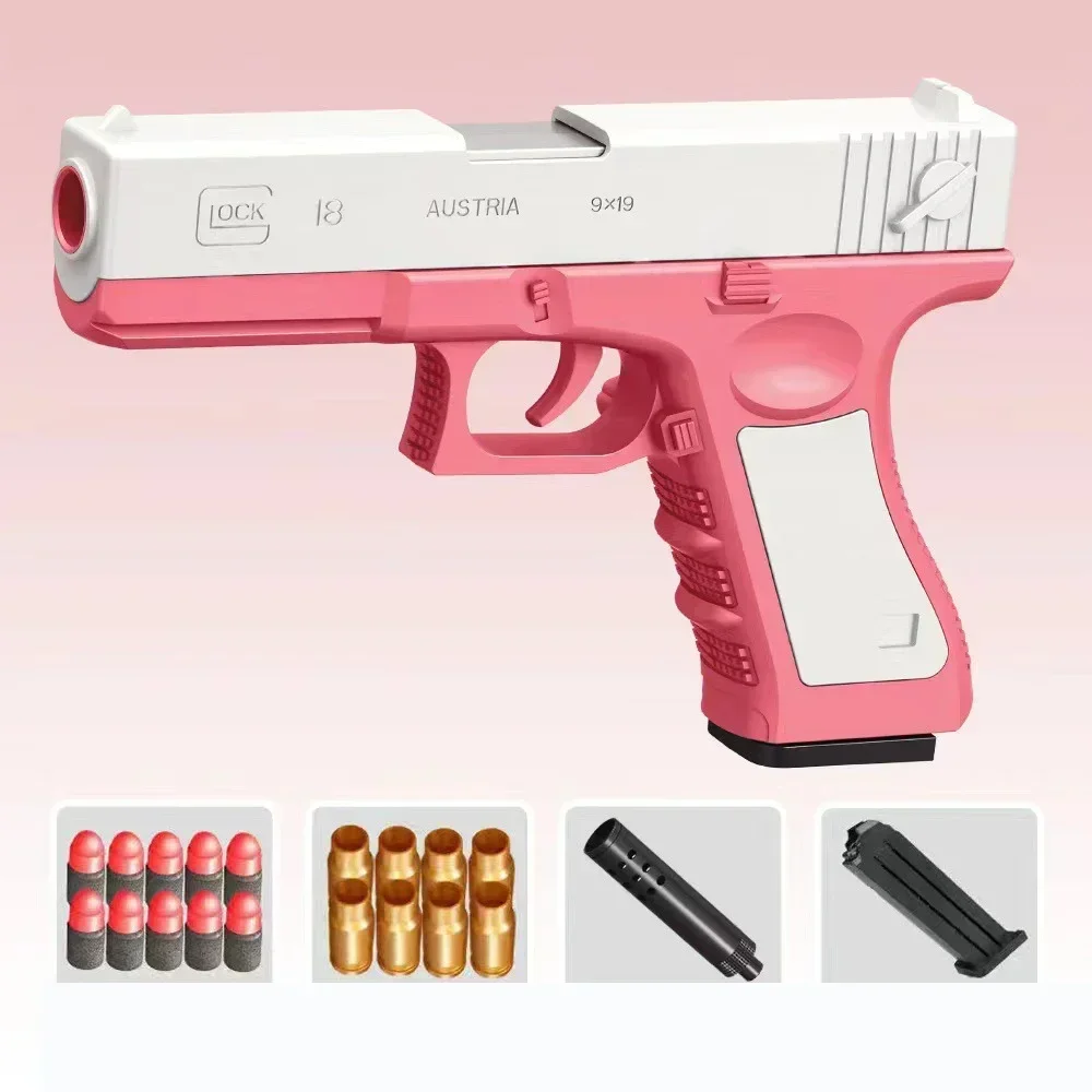 Soft Bullet Toy Gun Shell Ejection Foam Darts Pistol Desert Eagle Airsoft Gun Toy Gun Toy For Boys Girls Outdoor Games