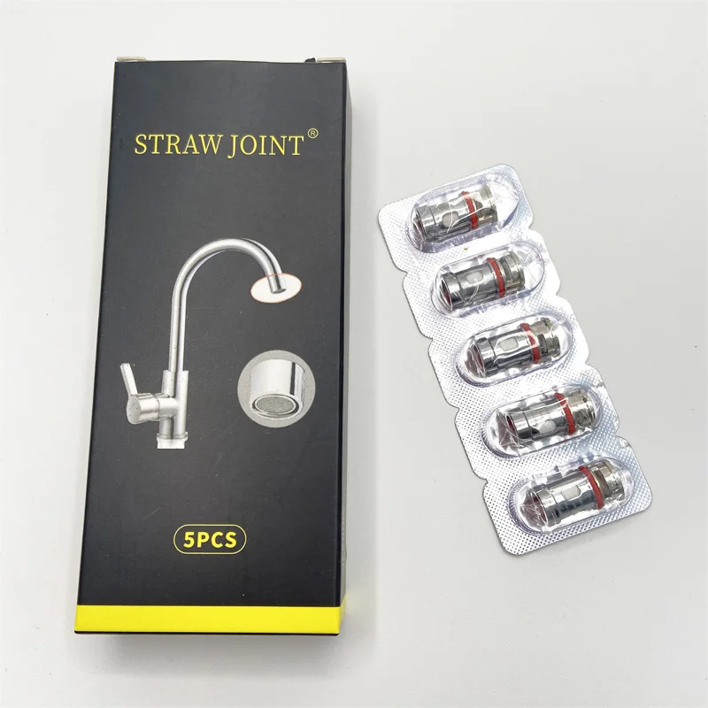 Straw Joint 5PCS Faucet Filter for PnP-VM1 DL/PnP-VM3 RDL/PnP-VM4 RDL/PnP-VM5/PnP-VM6 0.3/0.45/0.6/0.2/0.15ohm