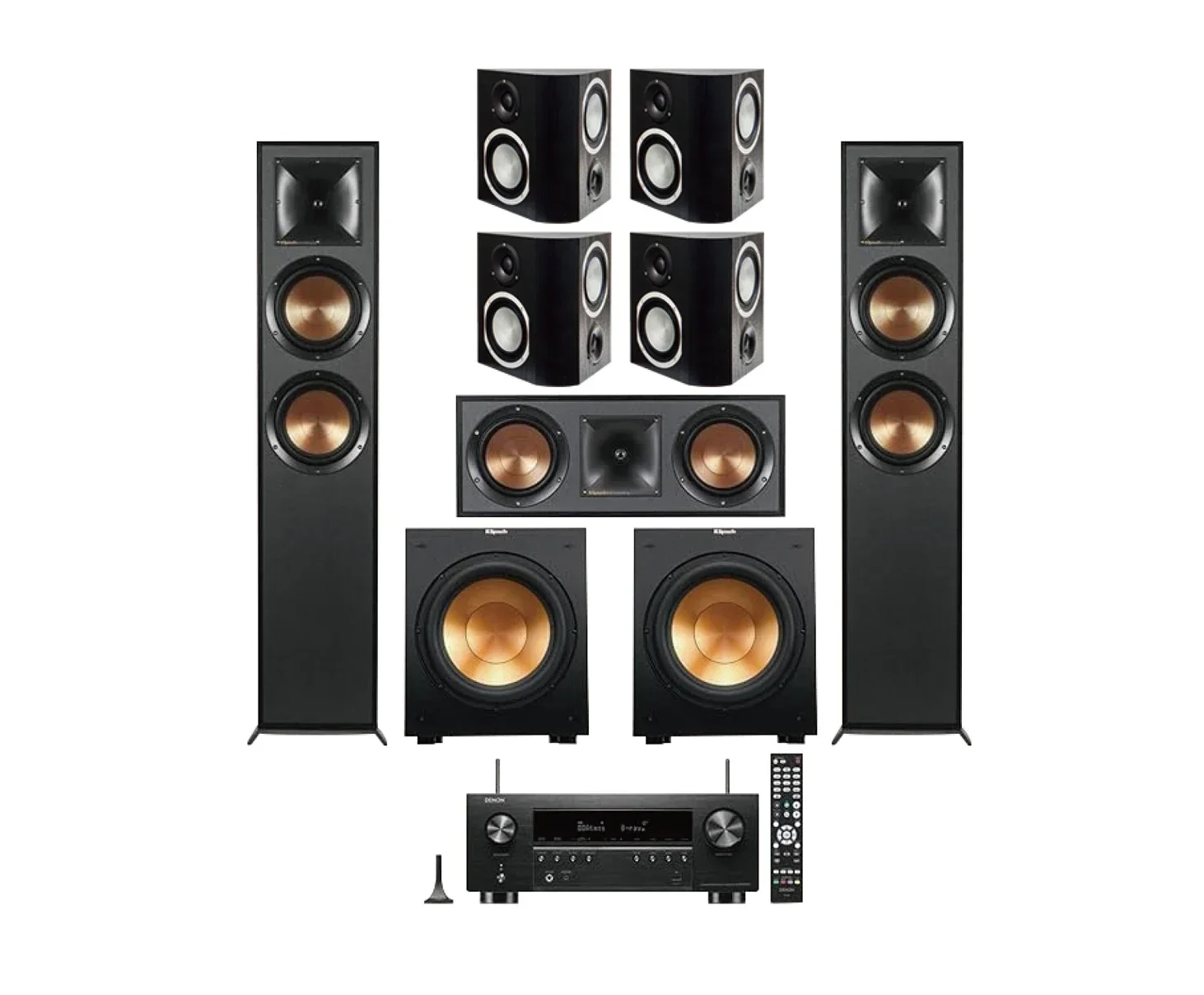 Home theater 7.2channel Bluetooth Speaker 2400W  Karaoke amplifiers professional super Bass speaker