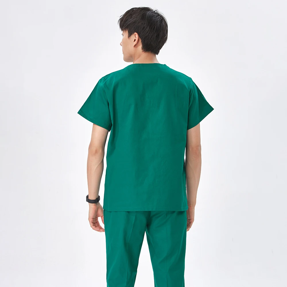 Roupa de trabalho de enfermeira cirúrgica para homens e mulheres, uniforme médico, leve essencial, magro, clássico, pequeno terno de enfermagem, 101