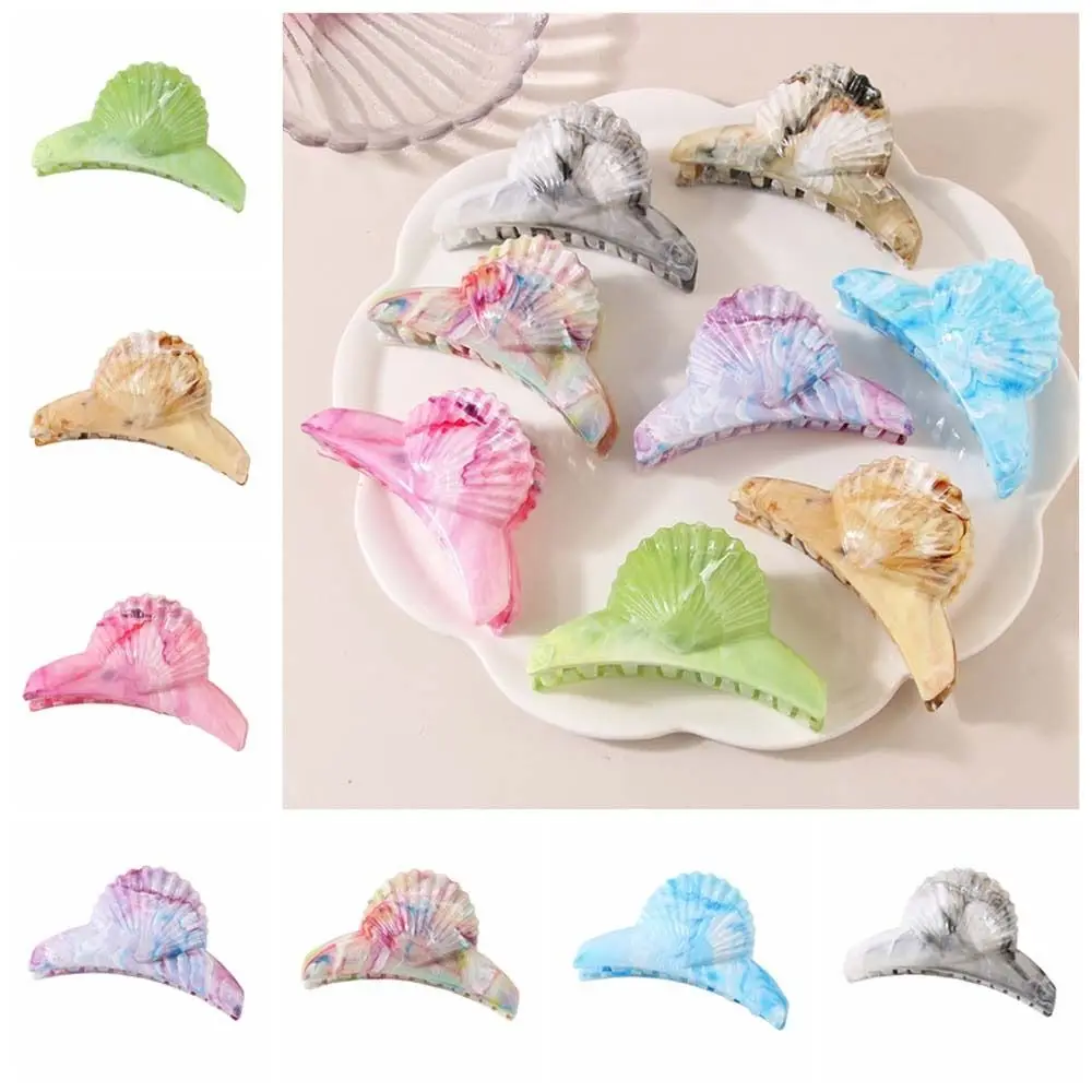 Hair Grab Clip Acetate Shell Hair Clips Beach Headwear Korean Style Acetic Acid Barrettes Hair Accessories Acetic Acid