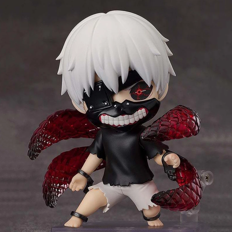 Original bom sorriso empresa no.2734 kaneki ken tokyo ghoul figura de ação genuína modelo colecionável estatueta decoração boneca presente