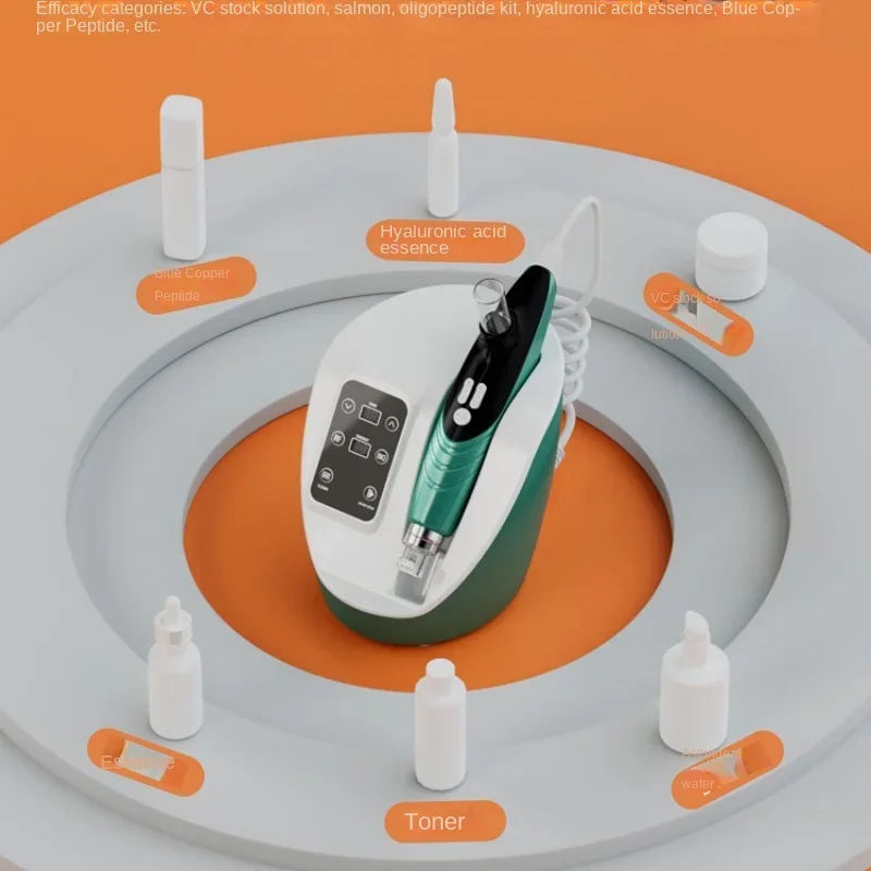 Free Shipping Aqua Liftiing Machine Self-Beating Liquid Water Light Nano Crystallite Inductive Therapeutical Instrument for Home