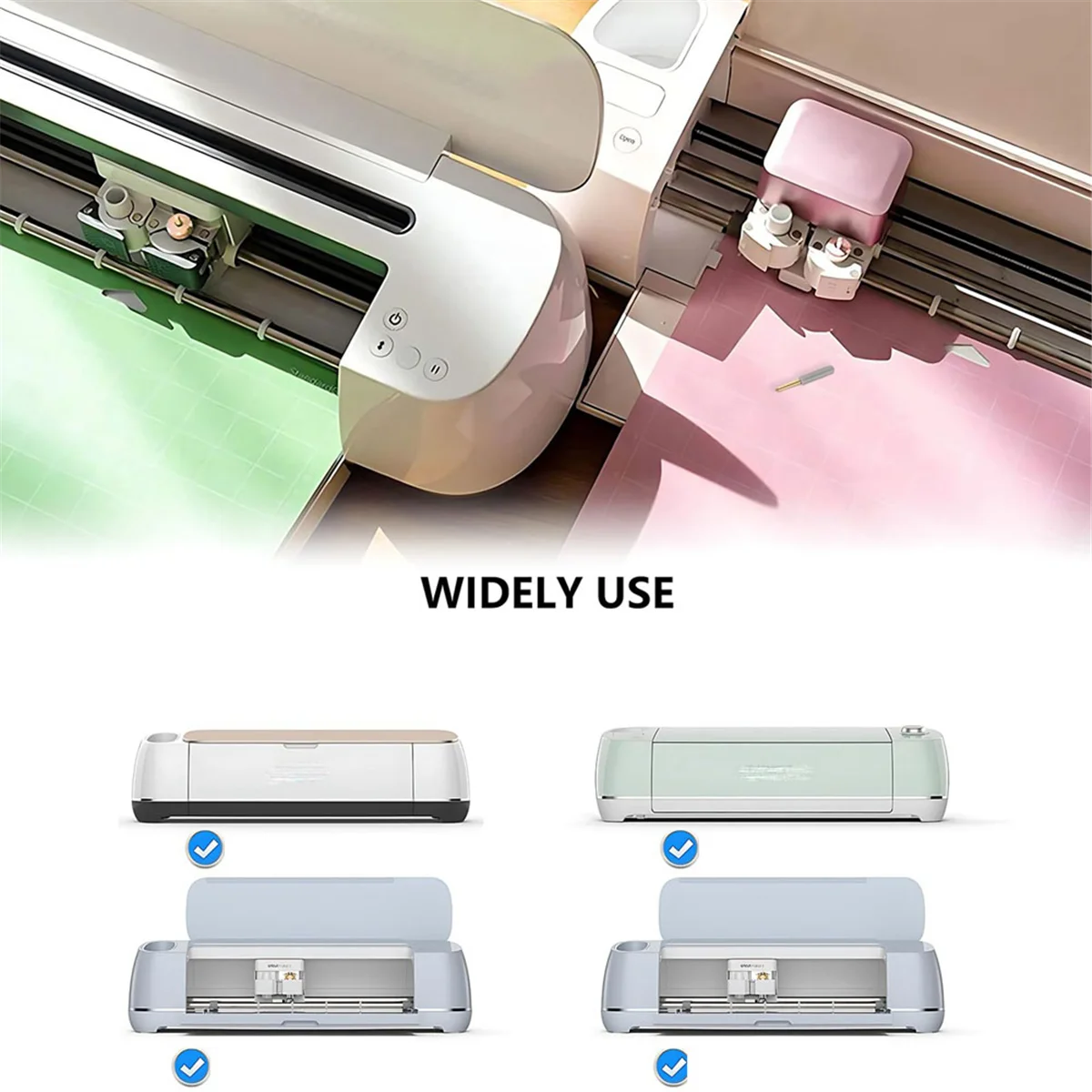 ใบมีดปลายแหลมแบบพรีเมี่ยม20ชิ้นใช้ได้กับเครื่องทำ cricut 3/ผลิต/สำรวจ3/สำรวจอากาศ2/หนึ่ง/ร่วมลงทุน
