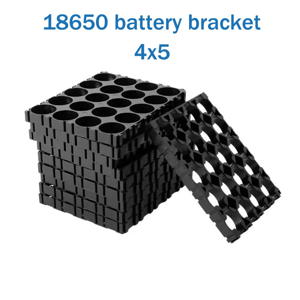 2pcs 10pcs 18650 Lithium Battery Bracket Electric Vehicle Fixed Combination Spliceable Battery Cell Connection Bracket