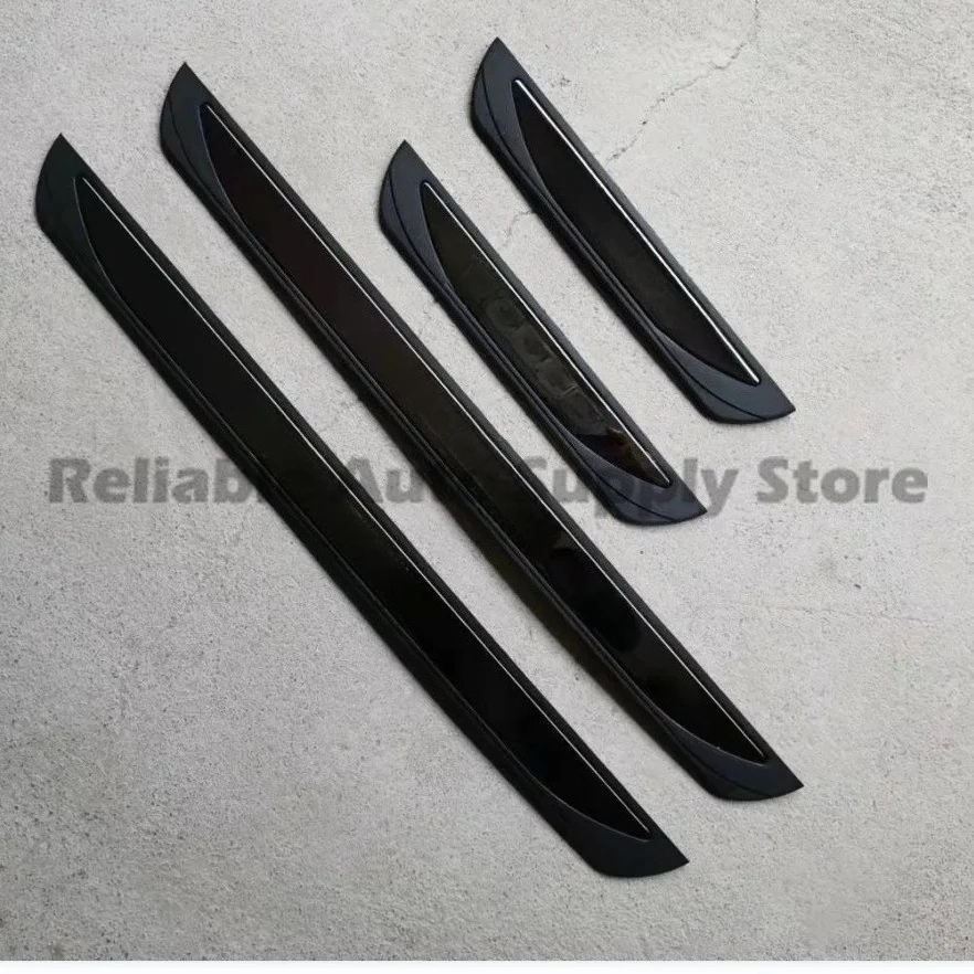 

For Nissan Rogue T32 T33 2013-2022 Door Sill Protector Premium Aluminum Scuff Plate Durable Entry Trim Accessories