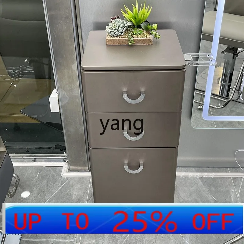 

LH hair salon special display cabinet barber shop single and double-sided storage tool cabinet storage storage cabinet