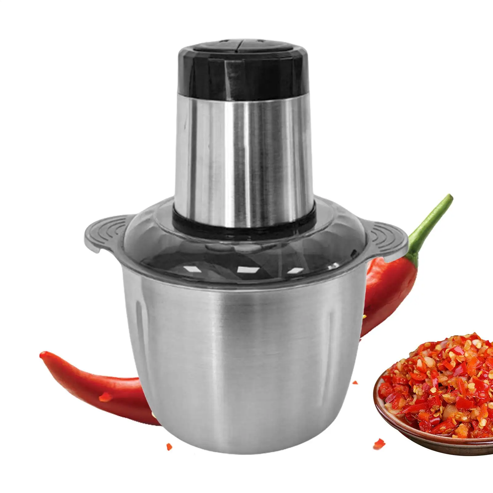 Food Chopper Meat Grinder Blender Food Processor For Nuts Chili Onion Fruit Kitchen Home Cooking Chopping