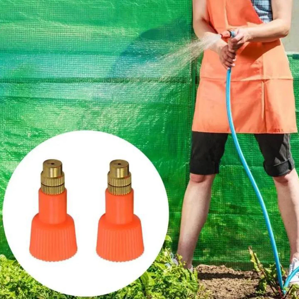 2Pcs 2cm Garden Watering Can Nozzle Adjustable Agricultural Nozzle Handheld Watering Can High-Pressure Nozzles Leak-proof Heads