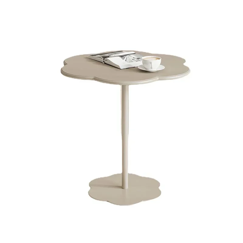 Simple Modern Cloud Sofa Edge Table Waterproof Mini Coffee Desk Easy to Clean Living Room Furniture Household Decor