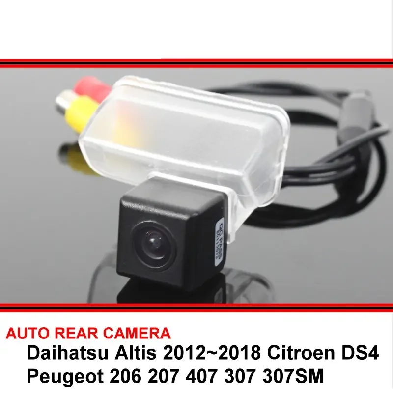 

For Daihatsu Altis Peugeot 206 207 407 307 307SM Citroen DS4 Car Waterproof Reverse Backup Rear View Camera HD Night Vision