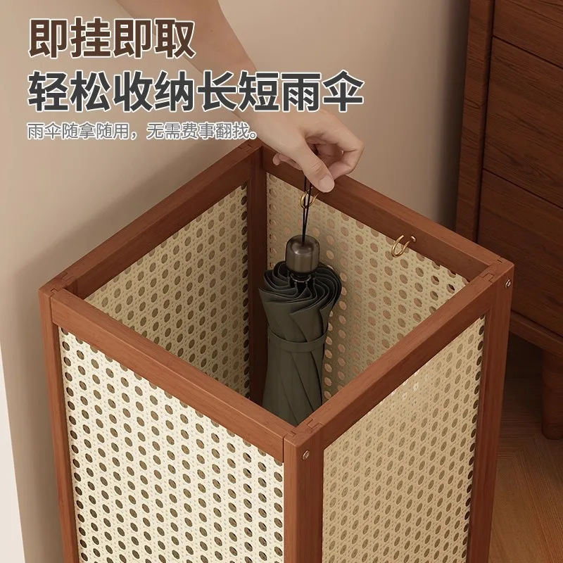 Umbrella storage rack Place a shelf at the door of the home Square drain artifact Floor storage rack Storage finishing