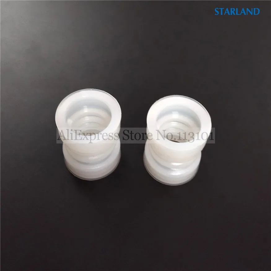 2 новых кольца для гофрированных труб, уплотнительные трубки с большим отверстием, детали, аксессуары, машина для мороженого BJ, машины для мягкой подачи
