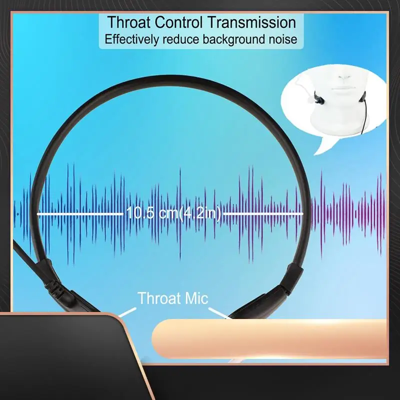 

Запасные части, аксессуары, горловой микрофон, микрофон PTT, ларингофон, воздушная трубка, гарнитура, наушник для UV-5R UV B5 GT-3TP UV-5X-